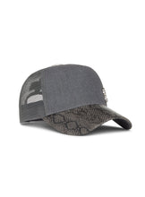 Load image into Gallery viewer, Gray Denim / Snake Hat
