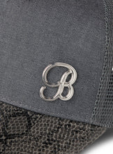 Load image into Gallery viewer, Gray Denim / Snake Hat
