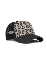 Load image into Gallery viewer, Gray Leopard Hat
